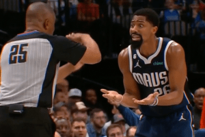 Mavs guard Dinwiddie says referee Brothers referred to him as a “bitch ass motherf***er”