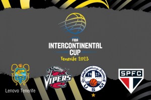 FIBA Intercontinental Cup four-team field announced with Tenerife playing host