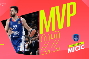Turkish Airlines EuroLeague RS – Round 11 MVP: Vasilije Micic, Anadolu Efes Istanbul