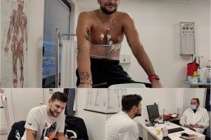 APU Udine, ieri lo sbarco in città di Alessandro Gentile