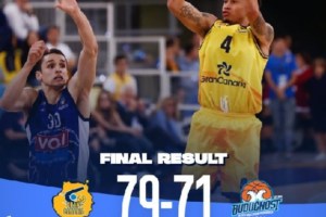 Nel big match di EuroCup, Gran Canaria batte dopo un tempo supplementare il Buducnost
