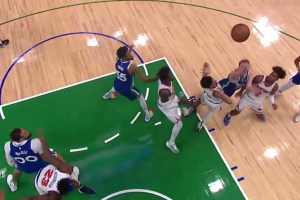 All angles of Luka Doncic’s insane Game-Tying Bucket in Knicks-Mavs game