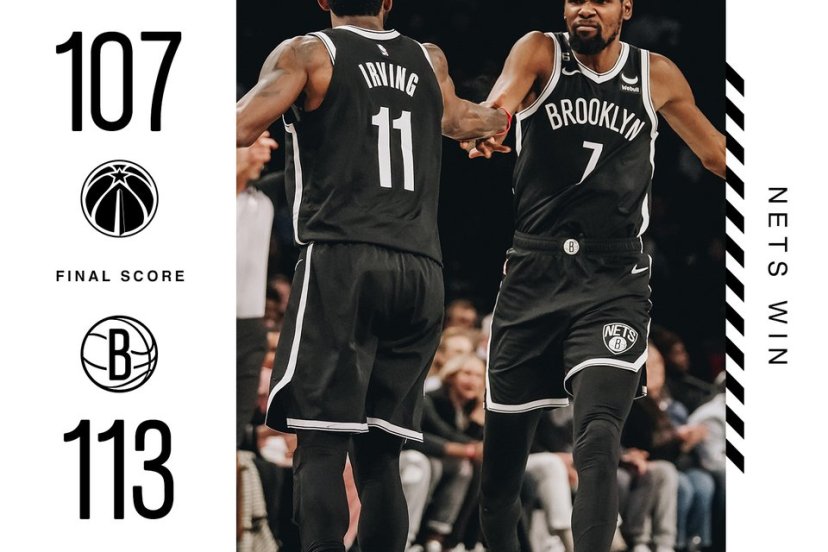 Nets Wizards Durant
