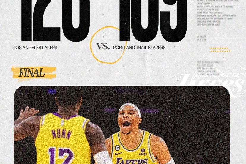 LeBron Lakers Portland