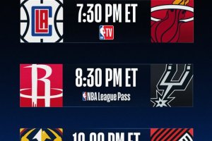 NBA, un derby texano tra le 3 partite in calendario questa notte