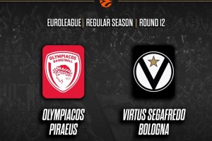 Euroleague, Round 12 | PRE PARTITA Olympiacos-Virtus Segafredo Bologna