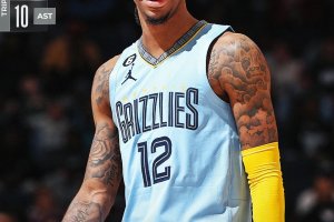 Tripla doppia di Ja Morant, i Memphis Grizzlies asfaltano i Bucks