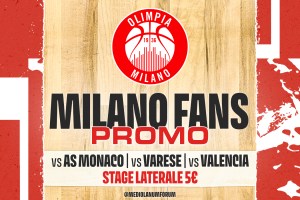 Olimpia Milano, ecco la “Milano Fans Promo”