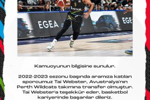 Tai Webster lascia la Turchia, accordo con i Perth Wildcats