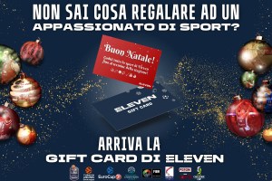Non sai cosa regalare ad un appassionato di sport? Arriva la Gift Card di Eleven Sports