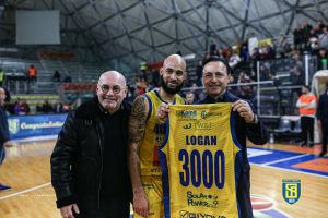 Givova Scafati, David Logan supera quota 3.000 punti in Serie A