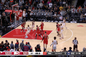 AJ Griffin risolve così la sfida tra gli Hawks e i Bulls in overtime