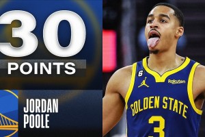 Warriors, i 30 punti (in 23′) di Poole contro i Bulls