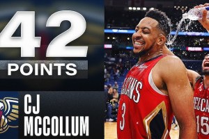CJ McCollum sets new Pelicans 3-point record