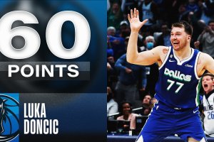 Luka Doncic, i canestri e i momenti sulla strada per i 60 punti