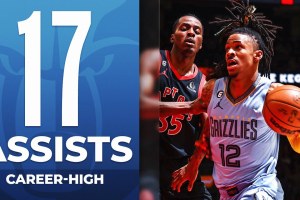Memphis, career high da 17 assist per Ja Morant