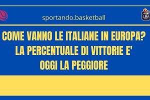 La Serie A poco testante per Olimpia e Virtus? Ecco cosa dicono i dati delle italiane in Europa
