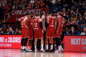 Milano, Messina: “Dovremo crescere ancora per competere con l’Olympiacos”