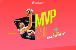 Euroleague Round 20 MVP: Wade Baldwin, Maccabi Playtika Tel Aviv