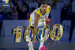 Karvel Anderson, 1.000 punti con la Tezenis Verona