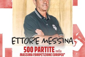 In Athens, Coach Messina will coach his 500th top European competition game