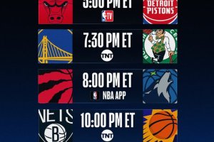 NBA Live | Quattro partite in programma, big match Celtics-Warriors