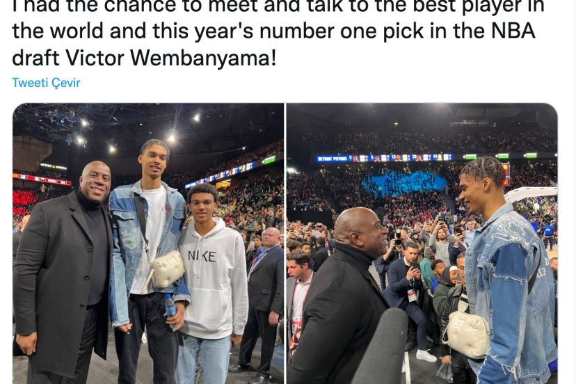 Magic Johnson Wembanyama