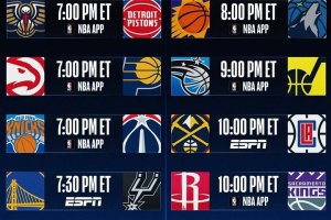 NBA, Jazz-Magic tra le 9 sfide in calendario