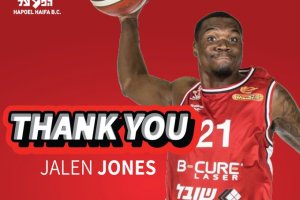 Jalen Jones lascia l’Hapoel Haifa per unirsi all’U-BT Cluj-Napoca