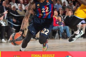 Difesa e Higgins, il Barcellona vince in rimonta sul Maccabi Tel Aviv