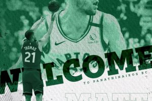 Il Panathinaikos annuncia Matt Thomas