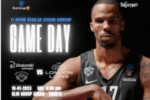 Dolomiti Energia Trento-London Lions | La situazione e dove vederla in tv