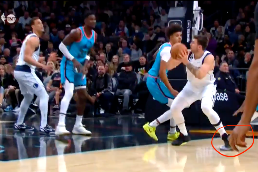 Luka Doncic distorsione