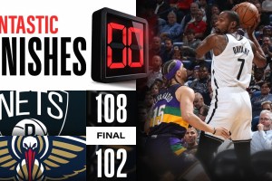 Il finale in volata tra Pelicans e Nets