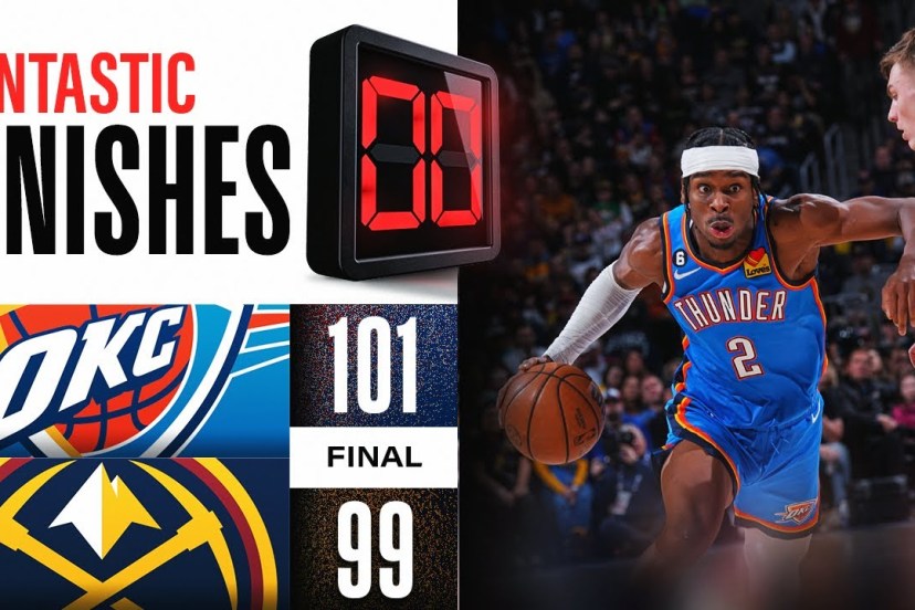 OKC-Nuggets, il finale di una gara decisa da SGA
