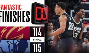 Grizzlies-Cavs, gli ultimi 3’11” di una gara meravigliosa