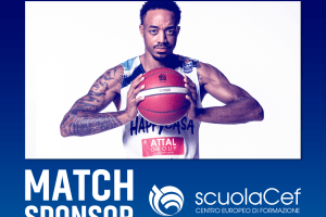 ‘Scuola Cef’ match sponsor Happy Casa Brindisi vs Unahotels Reggio Emilia