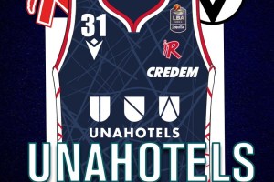 Per la sfida contro la Virtus Bologna ecco le divise UNAHOTELS Edition