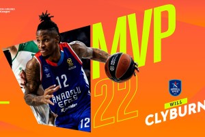 Turkish Airlines EuroLeague RS – Round 22 MVP: Will Clyburn, Anadolu Efes Istanbul