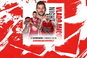 Vlado Micov Night, il 3 marzo al Forum l’Olimpia Milano celebra il “professore”