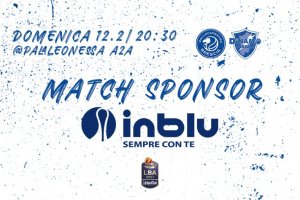 InBlu sponsor del match Germani Brescia-Dinamo Sassari