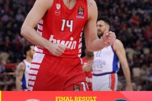 Vezenkov formato MVP, Olympiacos batte Efes