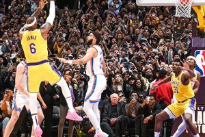LeBron James: Grazie ragazzi per questo momento