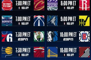 NBA Live | Nove partite in programma, c’è Celtics-Sixers