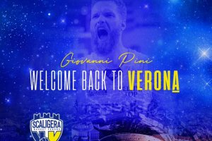 Scaligera Verona, ufficiale il ritorno di Giovanni Pini