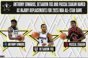 Edwards, Fox, Siakam named All Star replacements