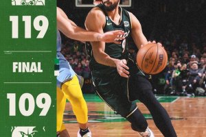 Boston allunga a metà del quarto quarto e batte Memphis