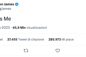 «Forse sono io». L’amaro tweet LeBron James