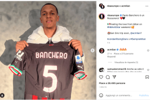 Paolo Banchero è rossonero. E il Milan gli regala una maglia