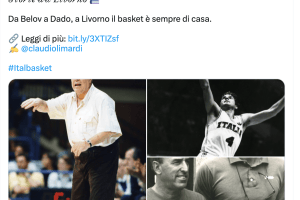 A Livorno il basket è sempre di casa. Da Belov a Dado, il ricordo di Claudio Limardi